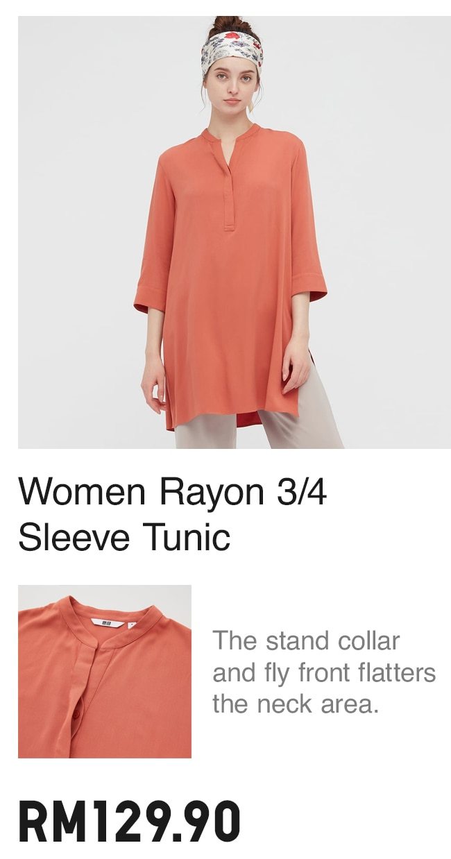 WOMEN RAYON TUNIC