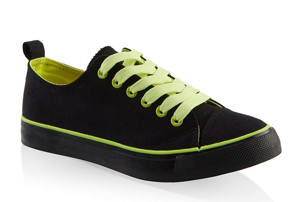 Lace Up Canvas Sneakers