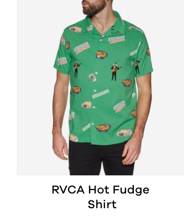 RVCA Hot Fudge Short Sleeve Shirt