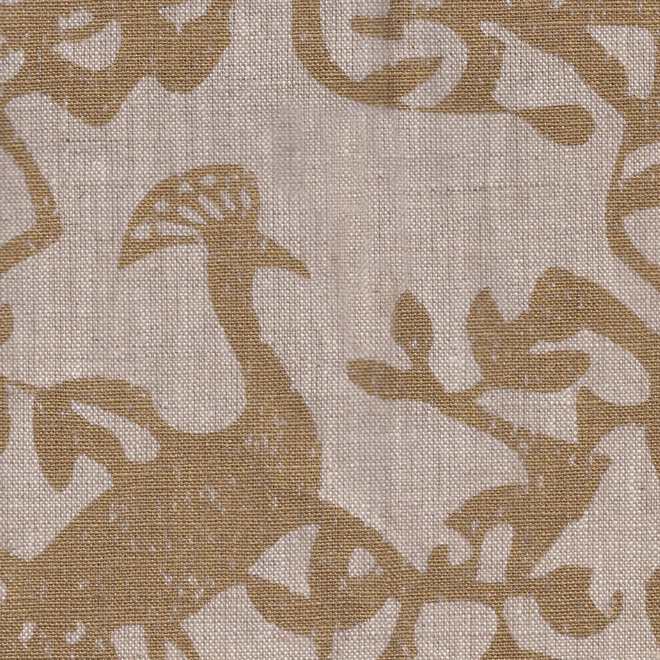 Trocadero Linen, Gold on Oatmeal