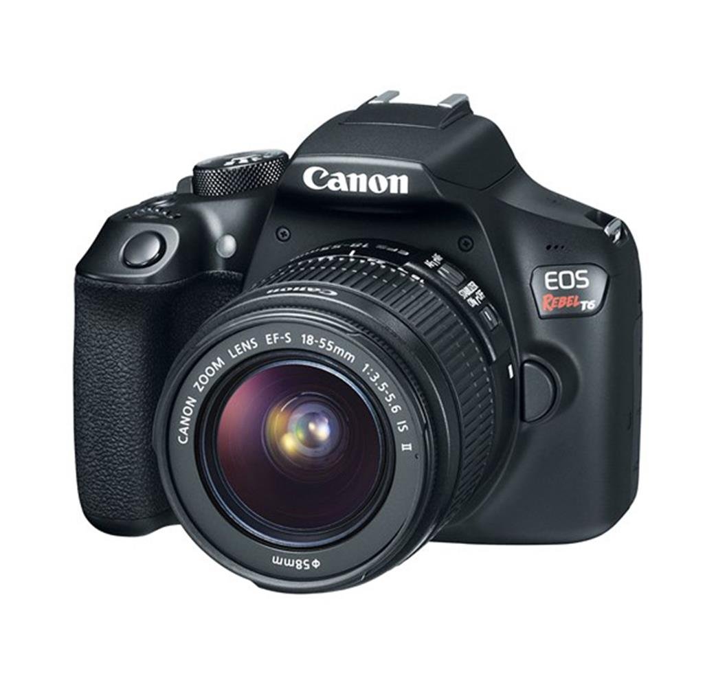 CANON EOS REBEL T6 W/18-55 IS II LENS