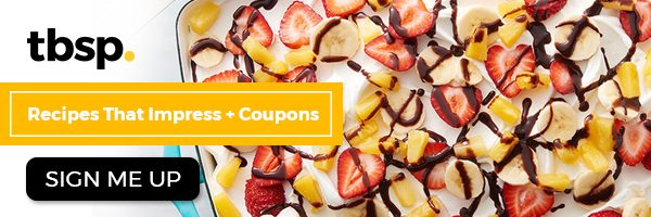 Sign up for FREE recipes and coupons