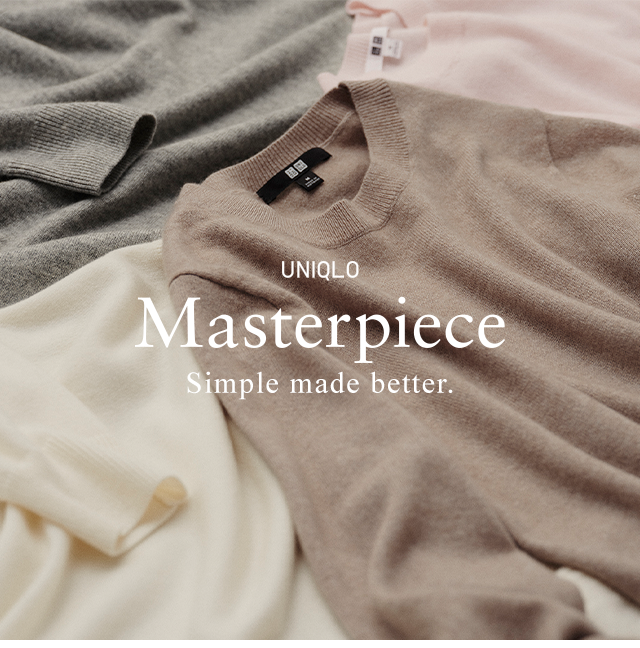 HERO - UNIQLO MASTERPIECE SIMPLE MADE BETTER