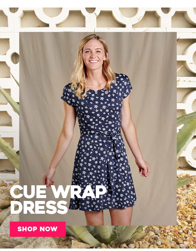 Shop Women's Cue Wrap Dress
