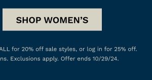 Members take an extra 25% off sale | Shop Women