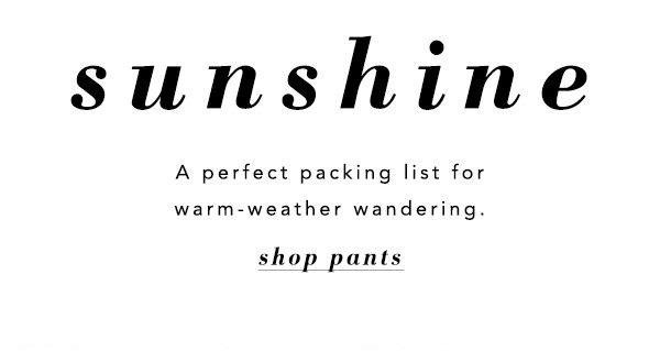 Shop pants.