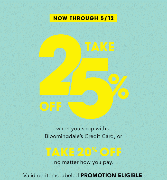 TAKE 25% OFF