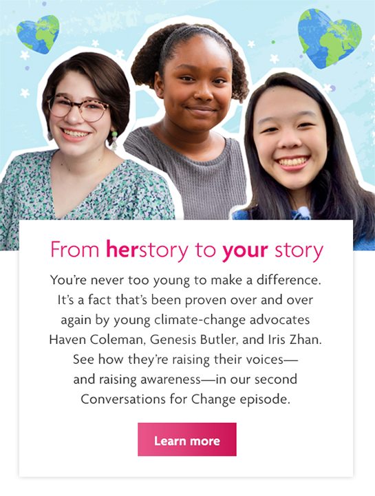 From herstory to your story - Learn more