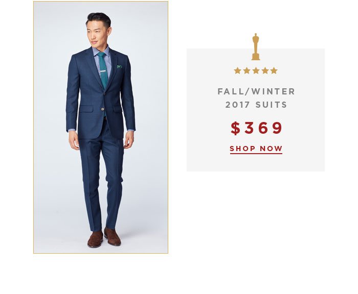 Fall/Winter 2017 Suits $369 USD