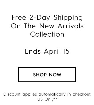 Tertiary - Free Shipping On New Arrivals