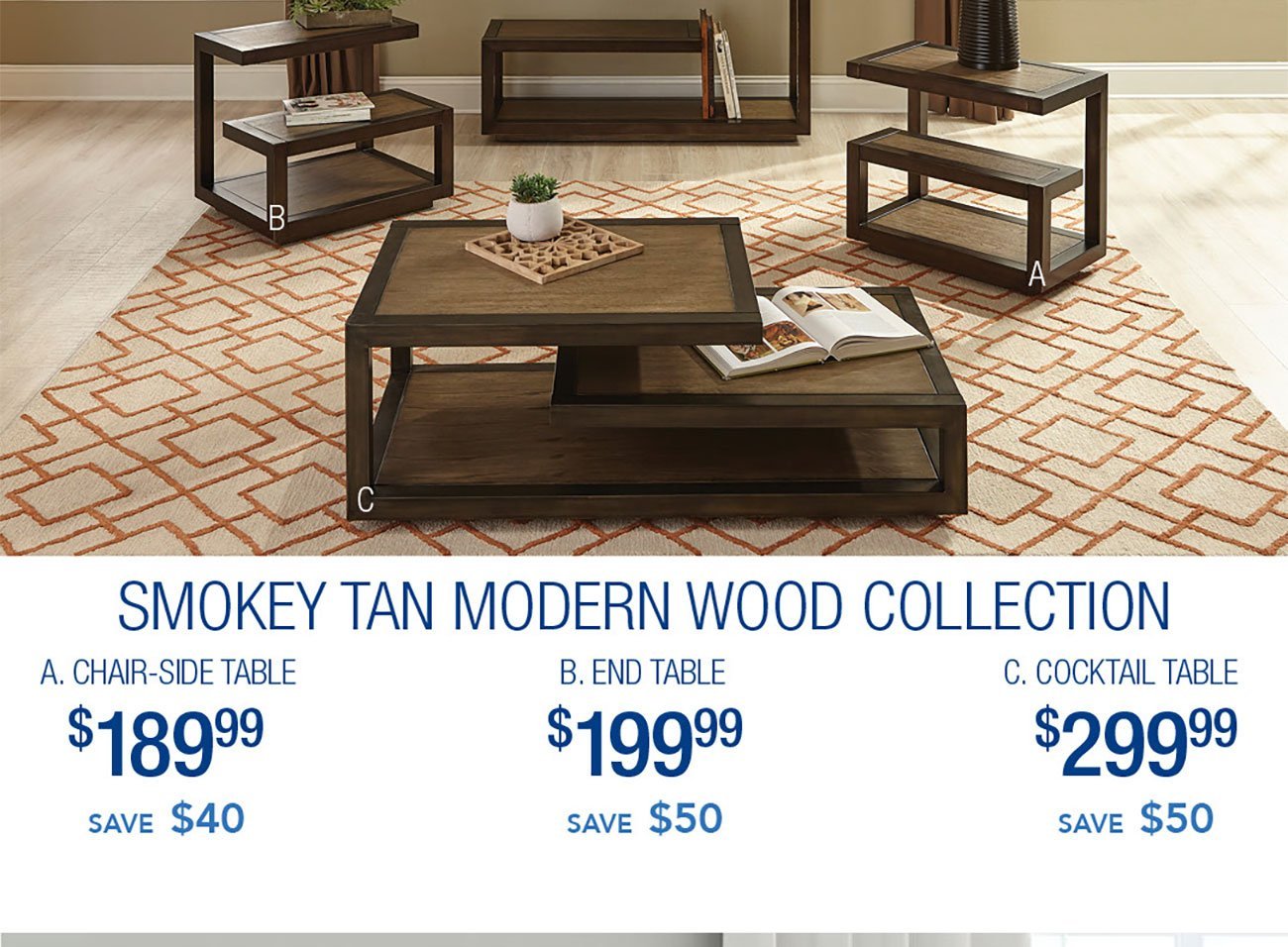 Smokey-Tan-Modern-Wood-Table-Collection