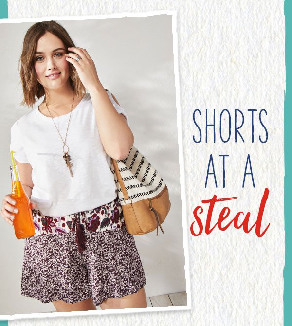 Shorts at a steal