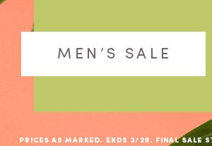 MEN'S SALE