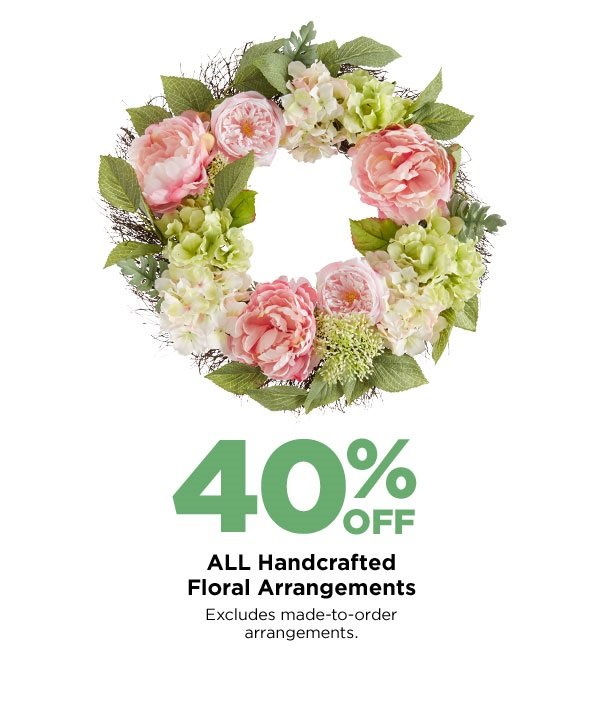 All Handcrafted Floral Arrangements