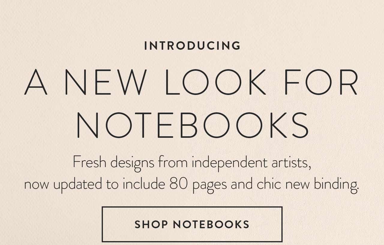 A New Look for Notebooks