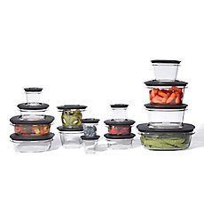 Rubbermaid® Premier™ 30-Piece Food Storage Container Set in Grey