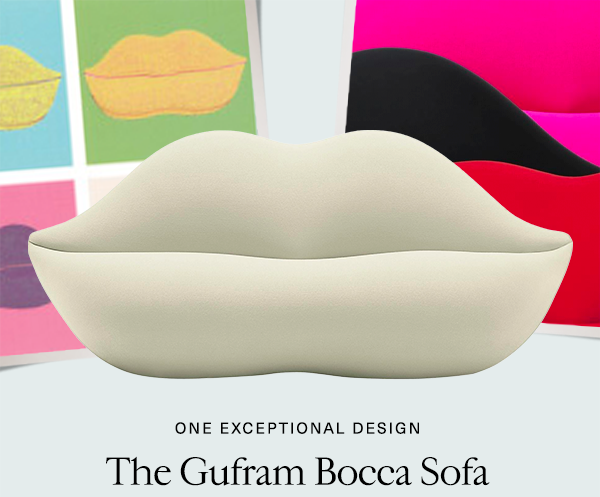 The Gufram Bocca Sofa