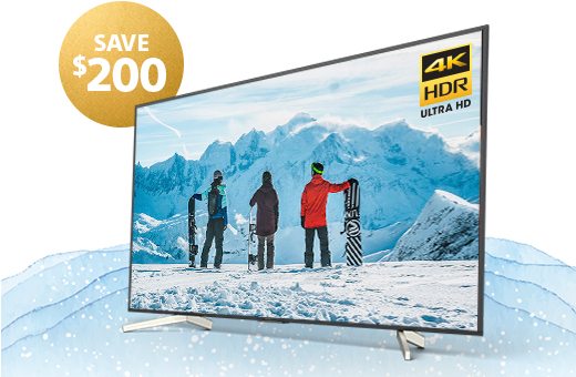 SAVE $200 | X850F 4K HDR TV