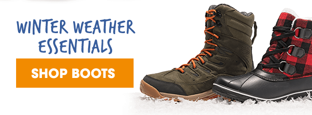 Winter Weather Essentials - Shop Boots