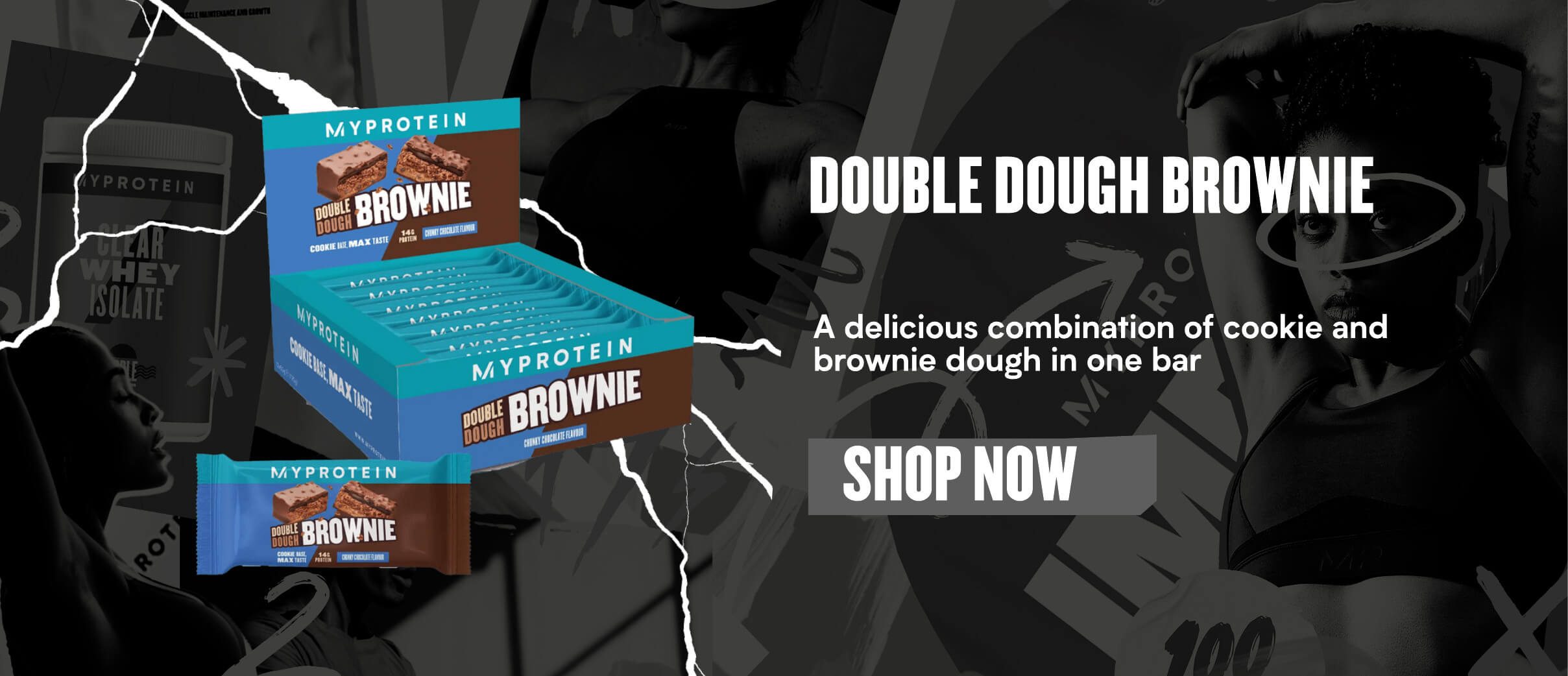 Double Dough Brownie