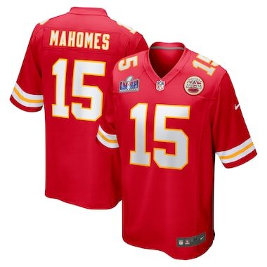  Nike Patrick Mahomes Red Super Bowl LVIII Game Jersey