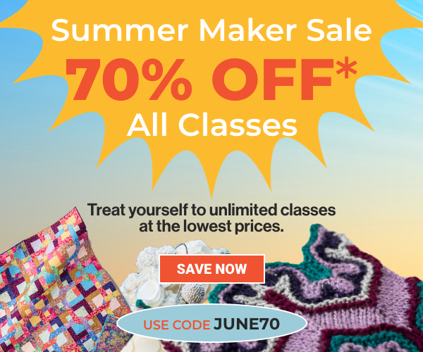 70% Off All Classes