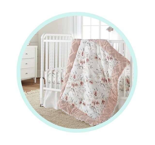 Levtex Baby® Adeline 4-Piece Crib Bedding Set 