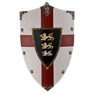 Richard the Lionheart Wooden Shield