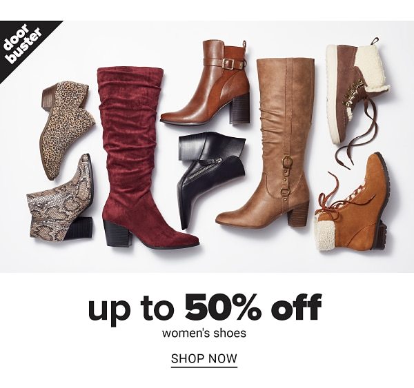 Up to 50% Off Women's Shoes & Boots - Shop Now