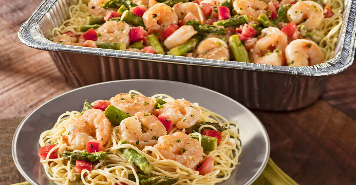 Family-Size Pan Shrimp Scampi