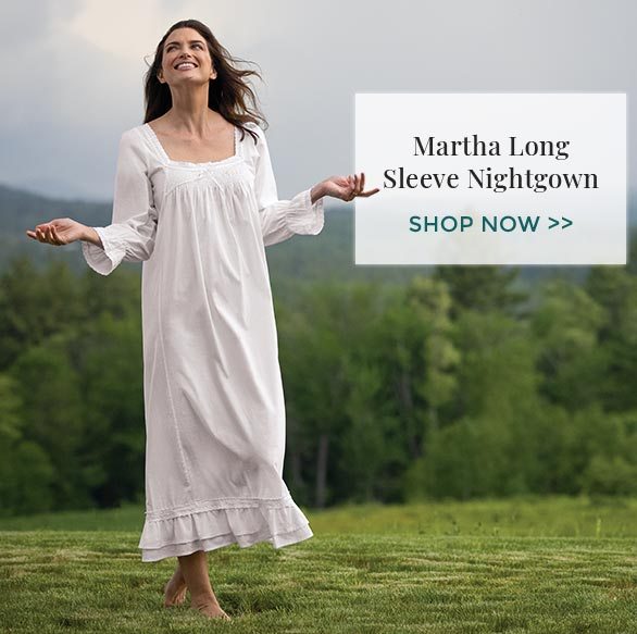Martha Long Sleeve Nightgown - SHOP NOW