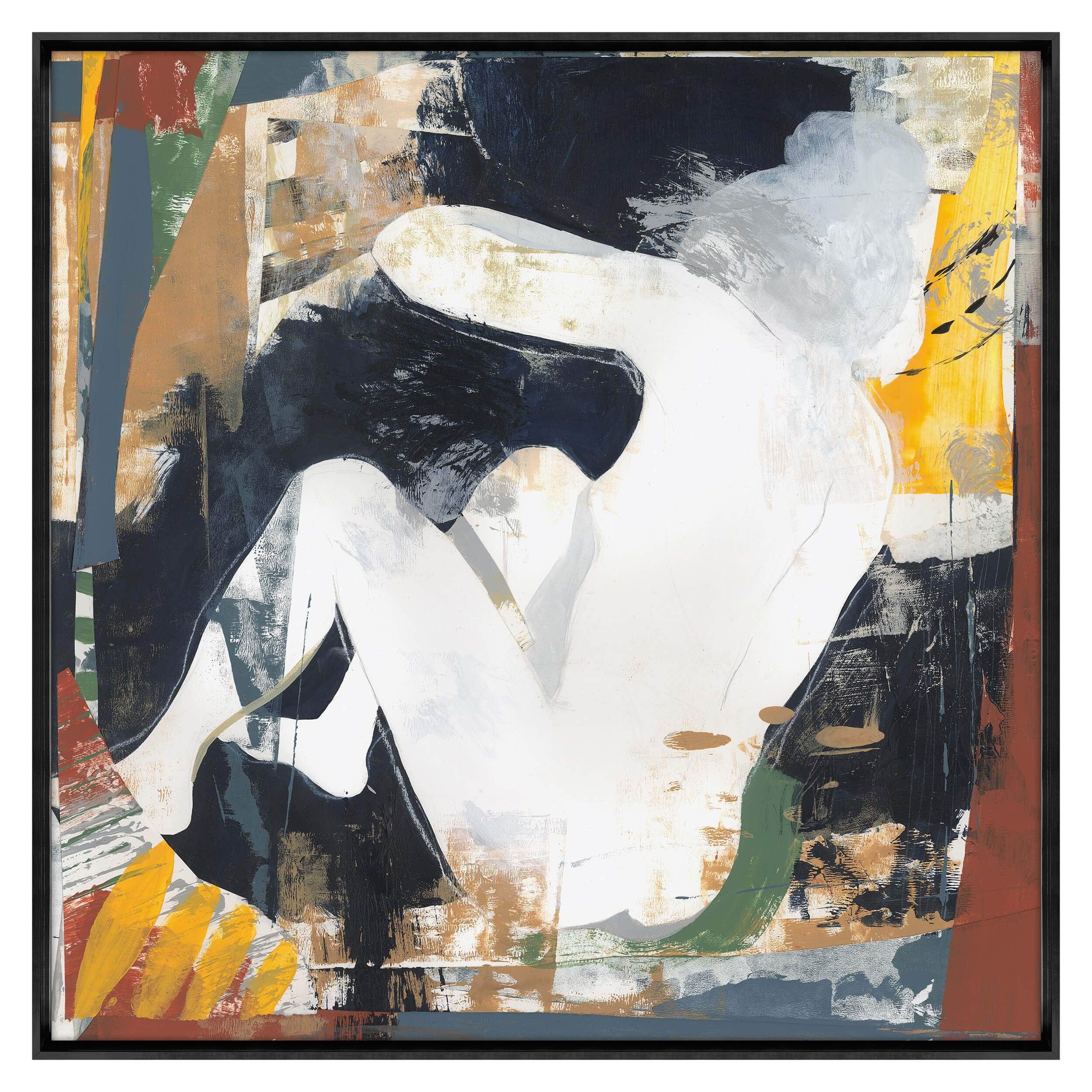 Image of Override I Framed, Linen