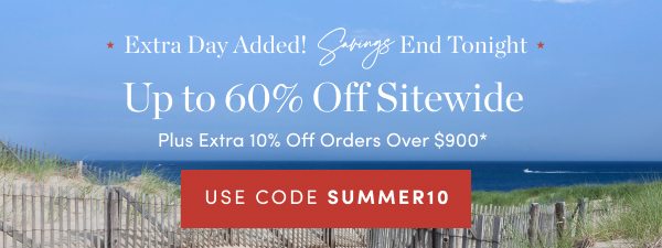 Up to 60 Percent Off Sitewide