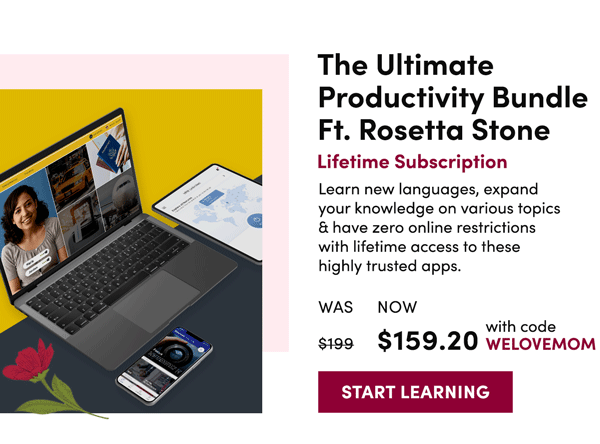 The Ultimate Productivity Bundle ft. Rosetta Stone | Start Learning 