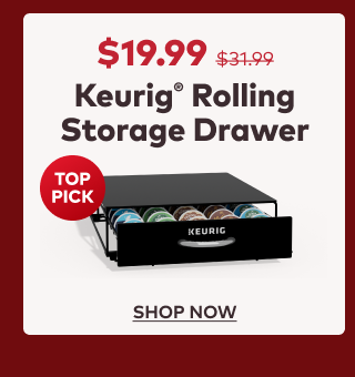 Keurig® Rolling Storage Drawer