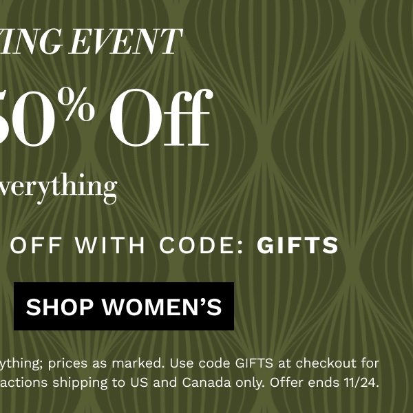 Grand Giving Event | Shop women