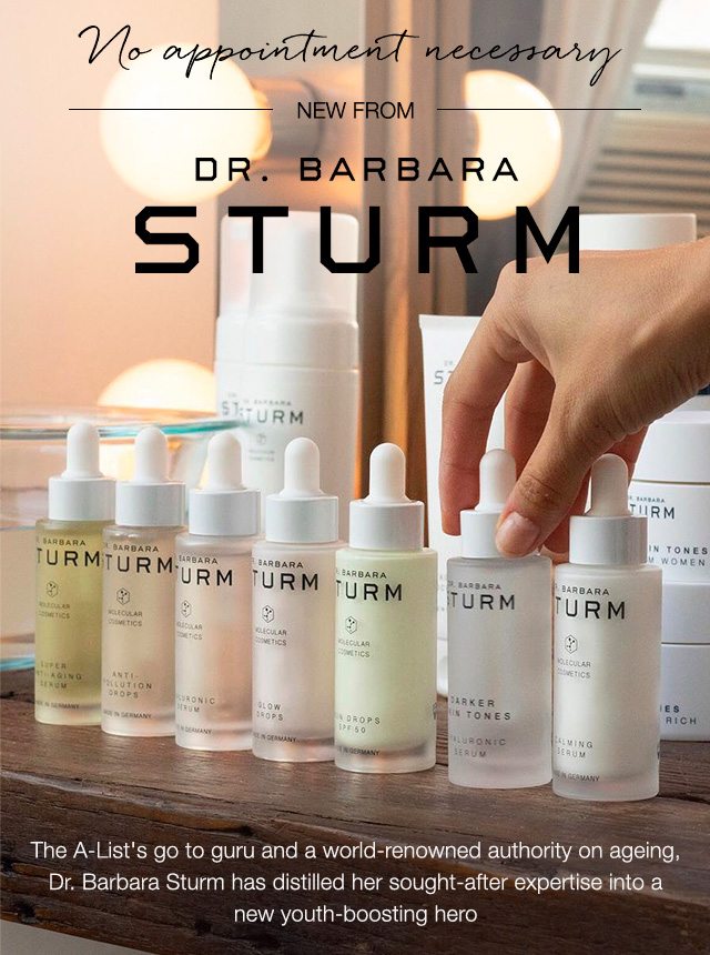 NEW from DR. BARBARA STURM