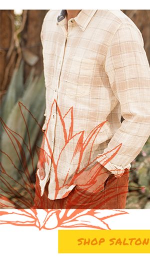 Shop The Salton Long Sleeve Shirt - Salt