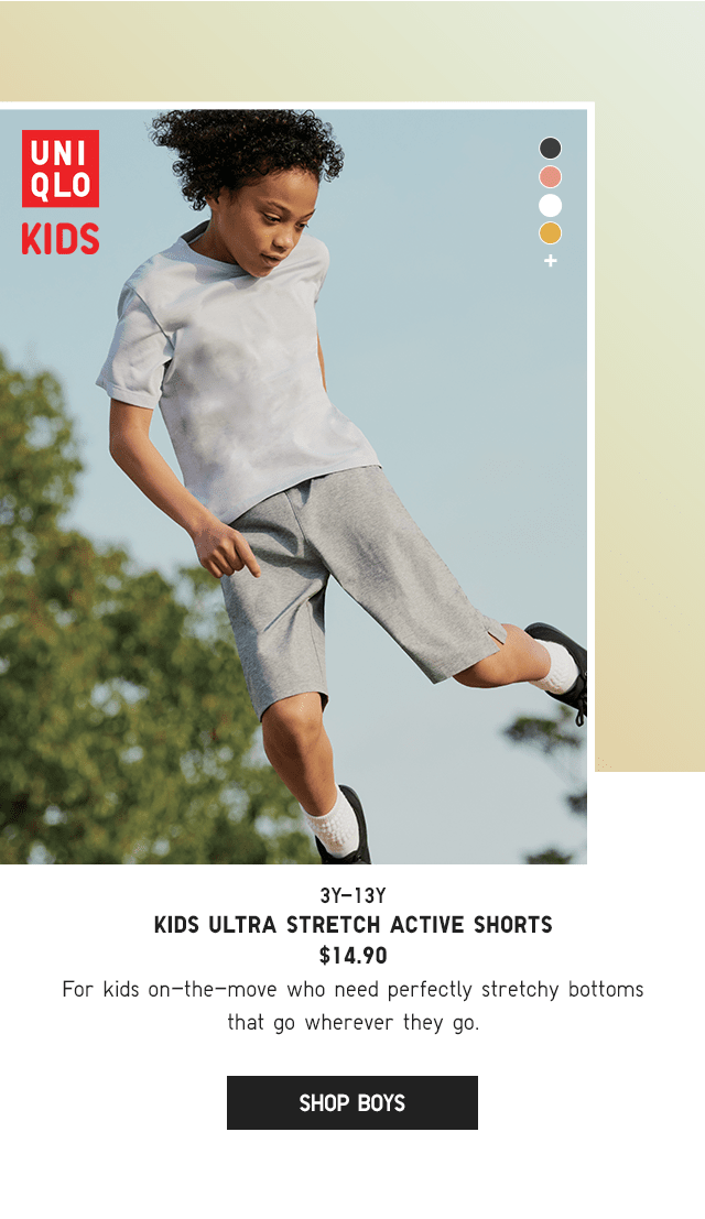 PHP6 - KIDS ULTRA STRETCH ACTIVE SHORTS