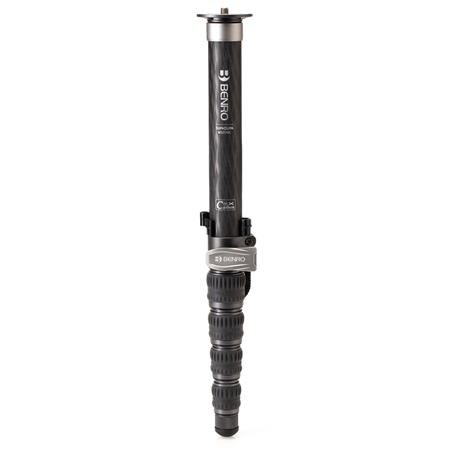 Benro MSD46C SupaDupa 6-Section Carbon Fiber Monopod, Flip Lock, 72" Maximum Height