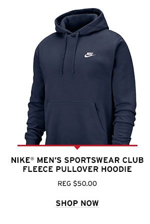 Nike Men's Sportswear Club Fleece Pullover Hoodie - Click to Shop Now