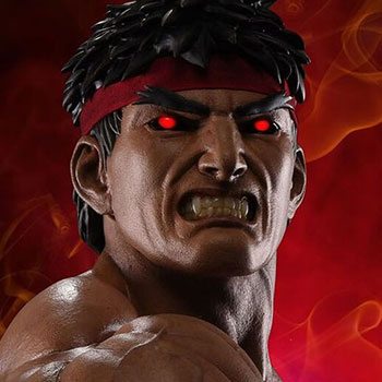 Evil Ryu Statue
