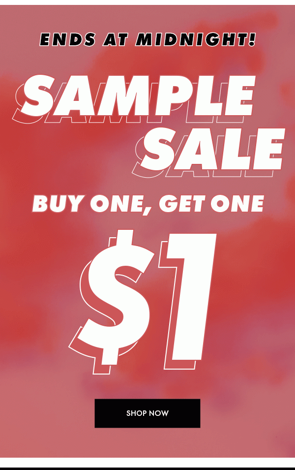 Sample sale