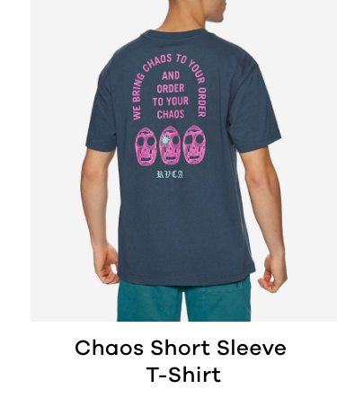 RVCA Chaos Short Sleeve T-Shirt