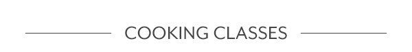 Cooking Classes