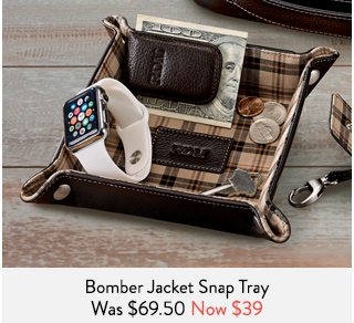 Shop Bomber Jacket Snap Tray