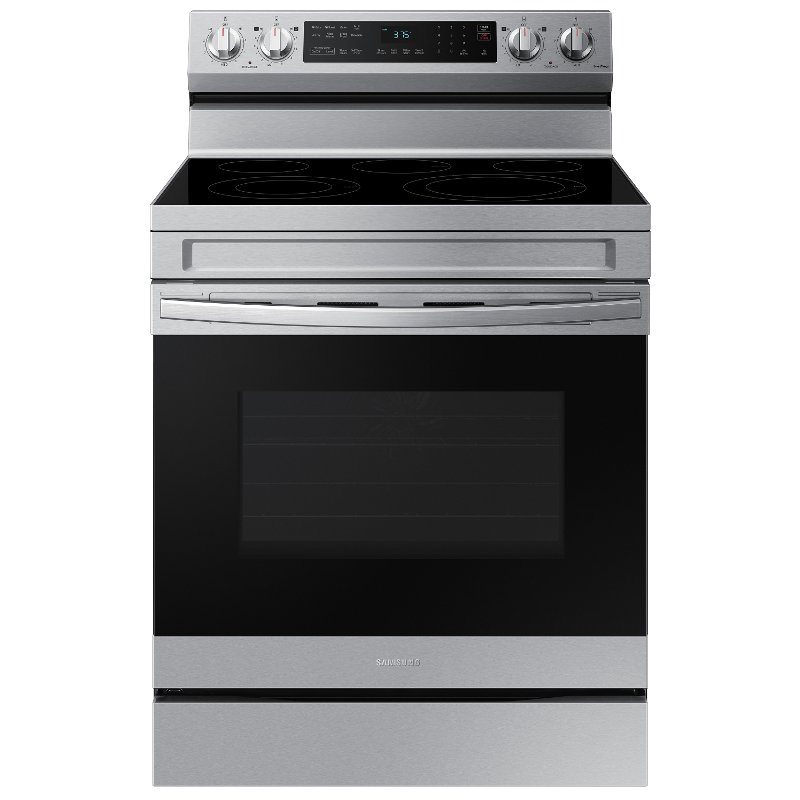 Samsung 30 Inch Electric Range with Convection and Air Fry - 6.3 cu. ft. Stainless Steel