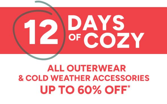 Up to 60% off Outerwear