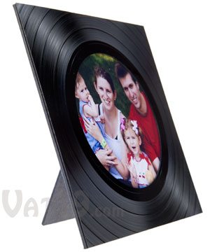 Vinyl Record Picture Frame