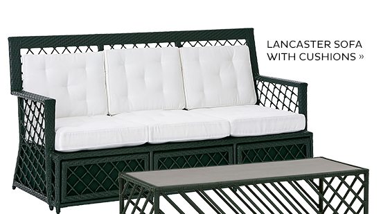 Lancaster Sofa with Cushions